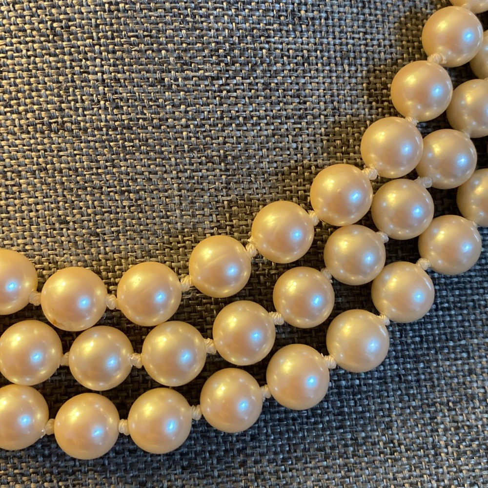 52” Long Pearl Necklace